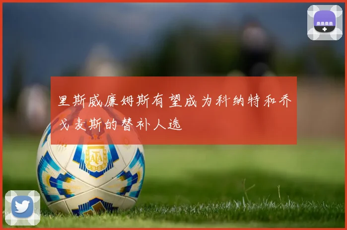 里斯威廉姆斯有望成为科纳特和乔戈麦斯的替补人选