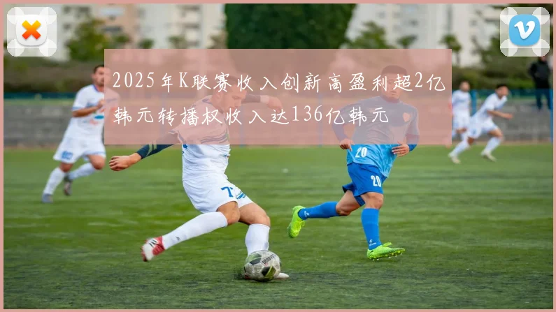 2025年K联赛收入创新高盈利超2亿韩元转播权收入达136亿韩元