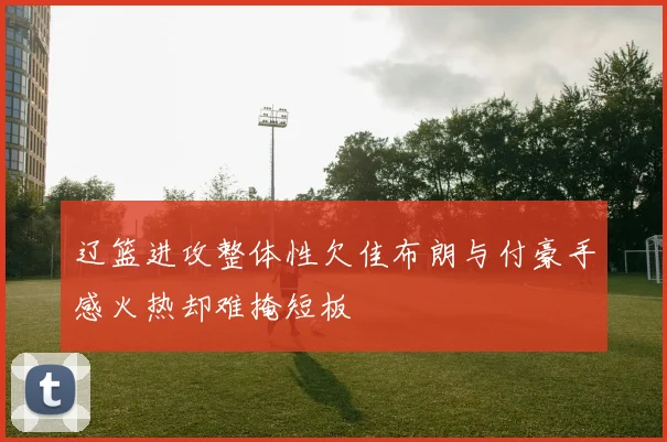 辽篮进攻整体性欠佳布朗与付豪手感火热却难掩短板